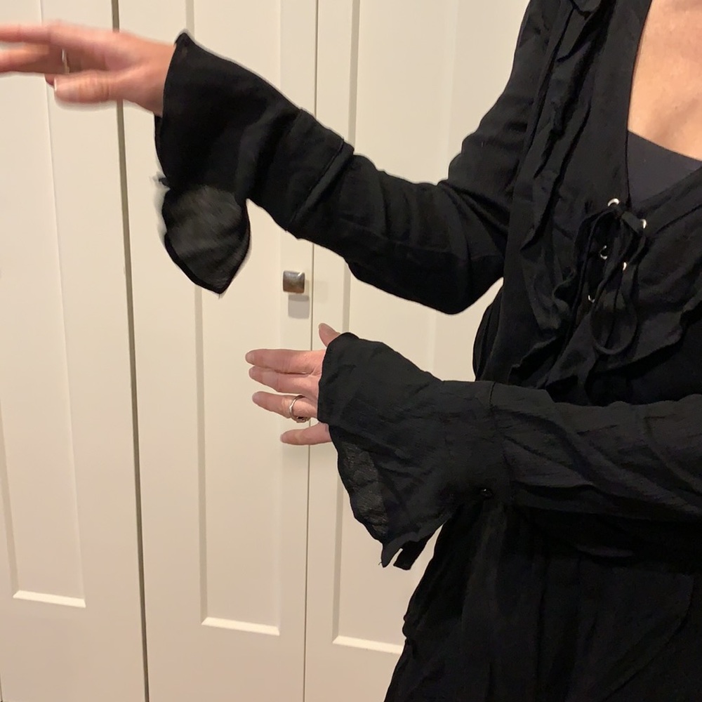 Honey Punch Black Dress - Picture 8 of 10